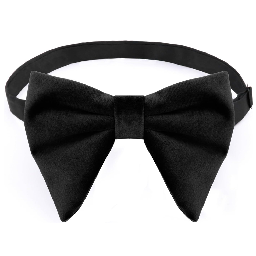 Bow Tie Pre Tied - Gravatas Borboleta de Veludo para Homens,