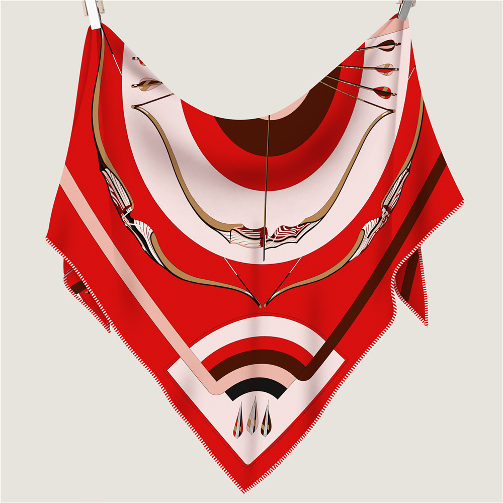 Pashmina Wrap Large - Cachecol Triangular de Caxemira e Seda,
