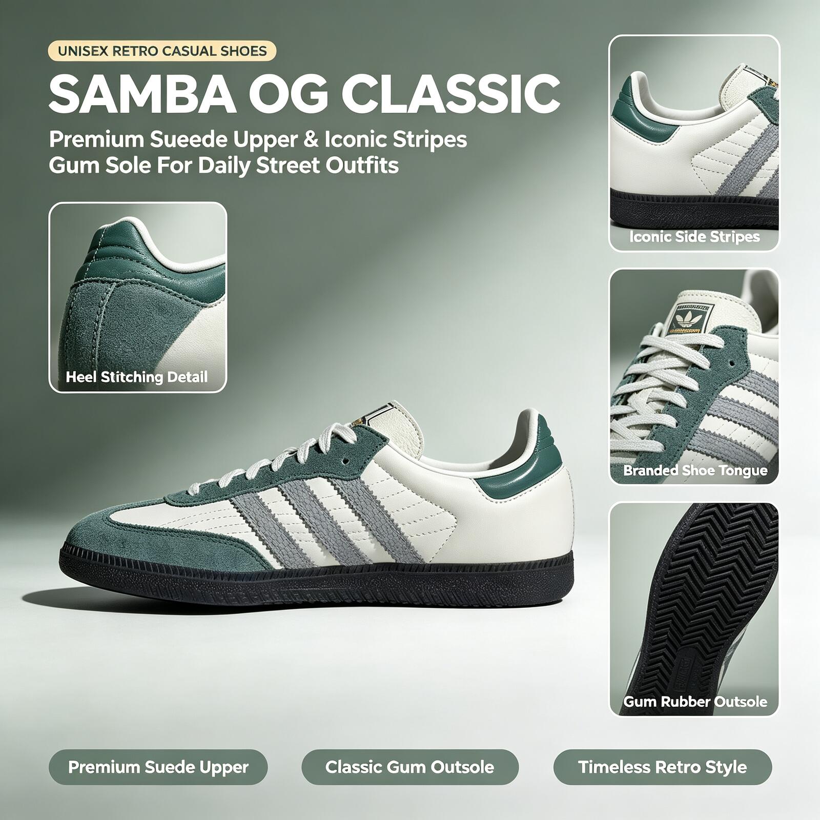 Adidas Shoes Samba - Tênis Adidas Samba JP9222 Oficial e