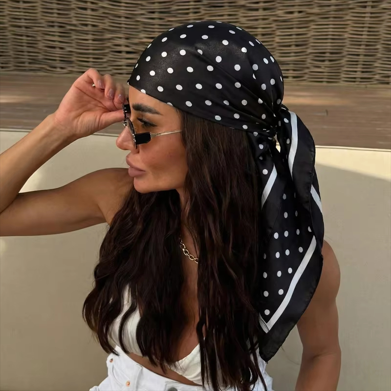 2026 Novo Lenço Quadrado com E - Head Wrap Turban avaliação e preço