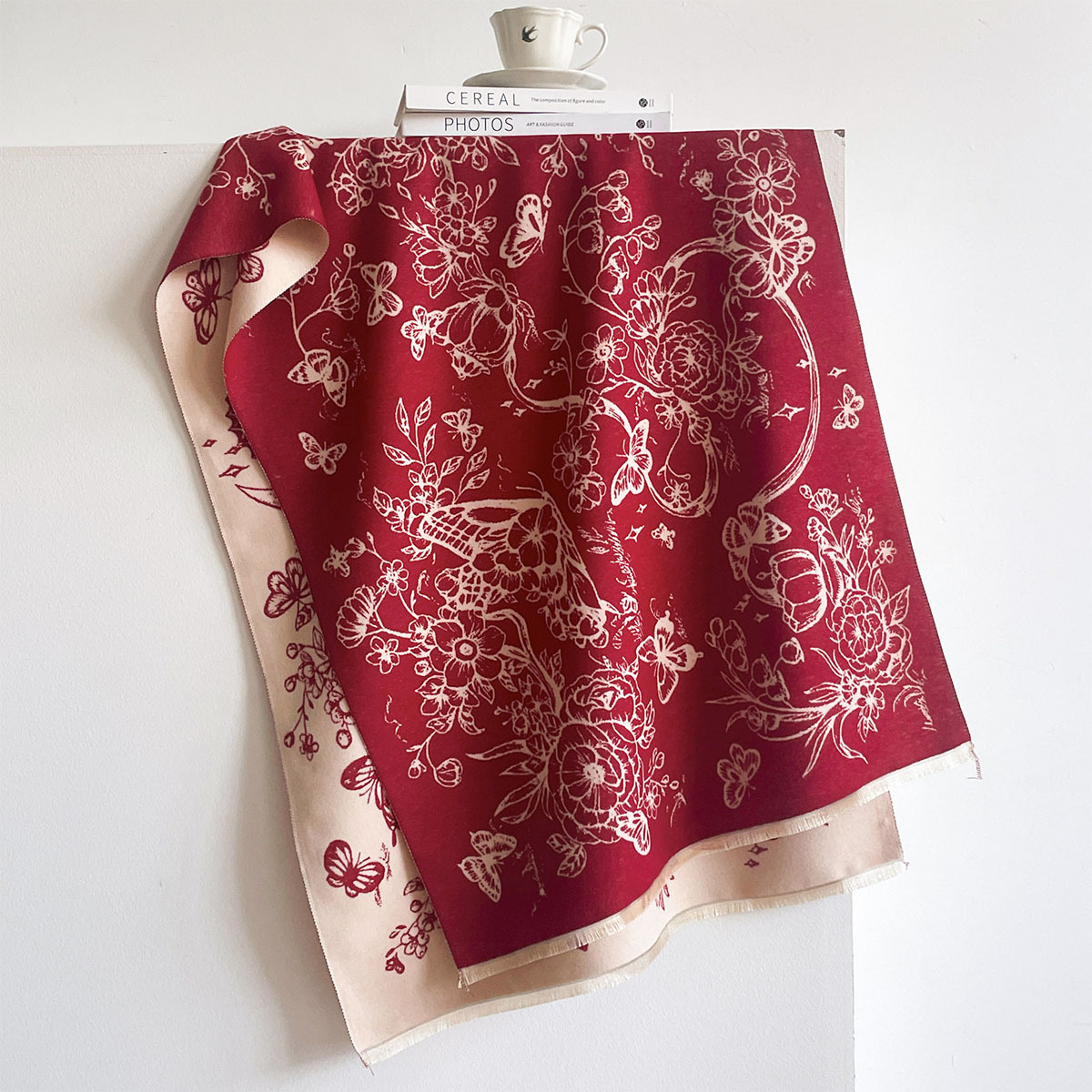 Cachecol de Imitação de Cashme - Pashmina Wrap Large avaliação e preço