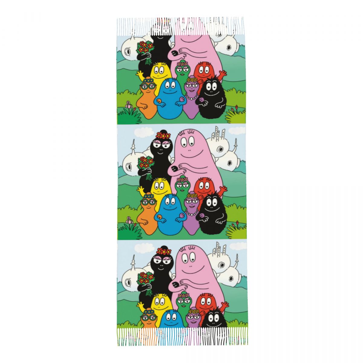 Les Barbapapa Família Xales Wr - Pashmina Wrap Large avaliação e preço