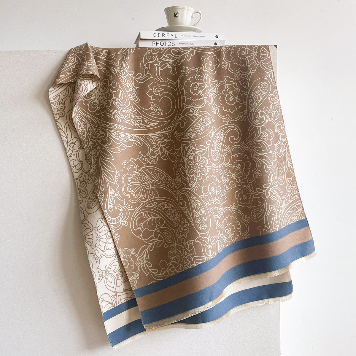 Cachecol Quente de Imitação de - Pashmina Wrap Large avaliação e preço