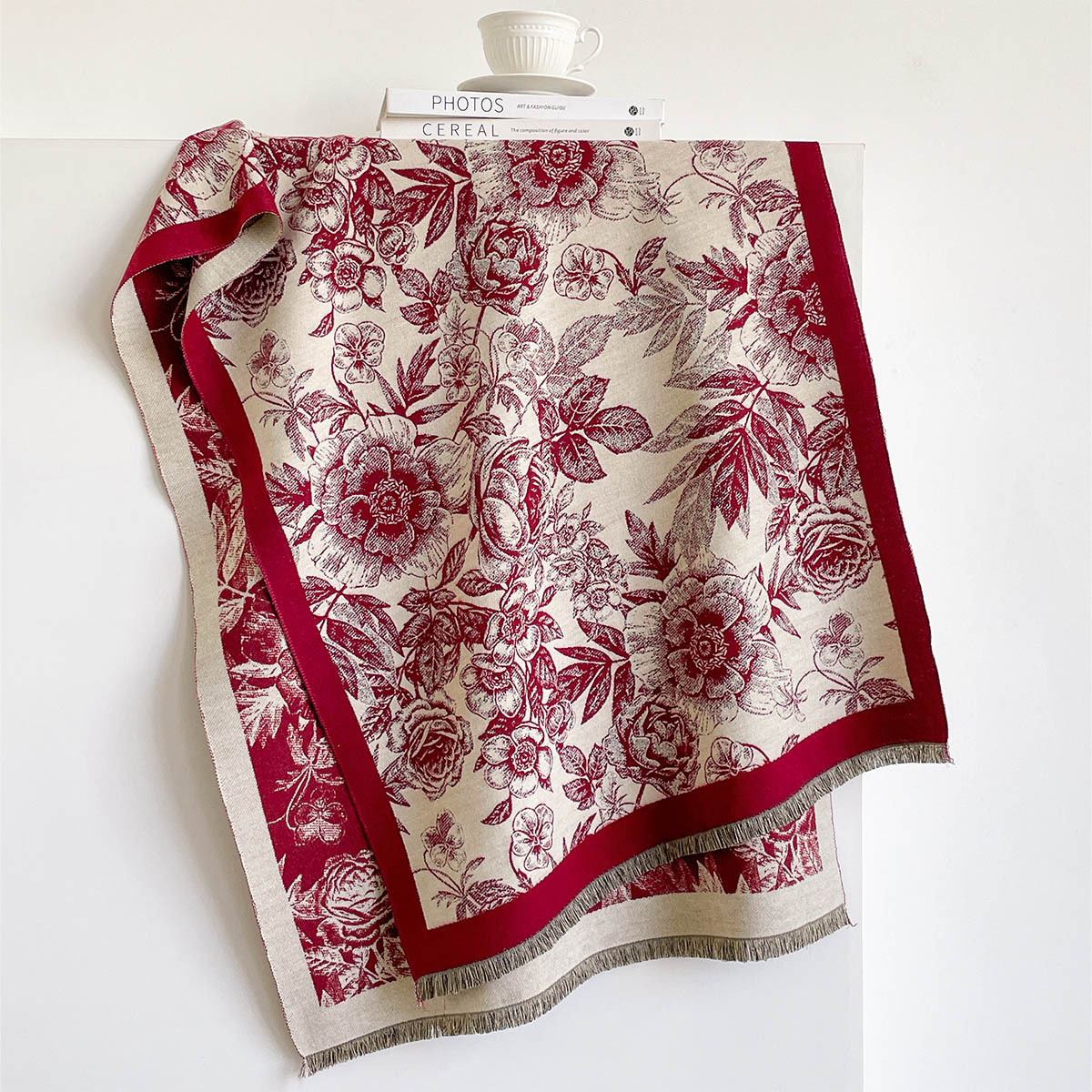 Cachecol de Imitação de Cashme - Pashmina Wrap Large avaliação e preço