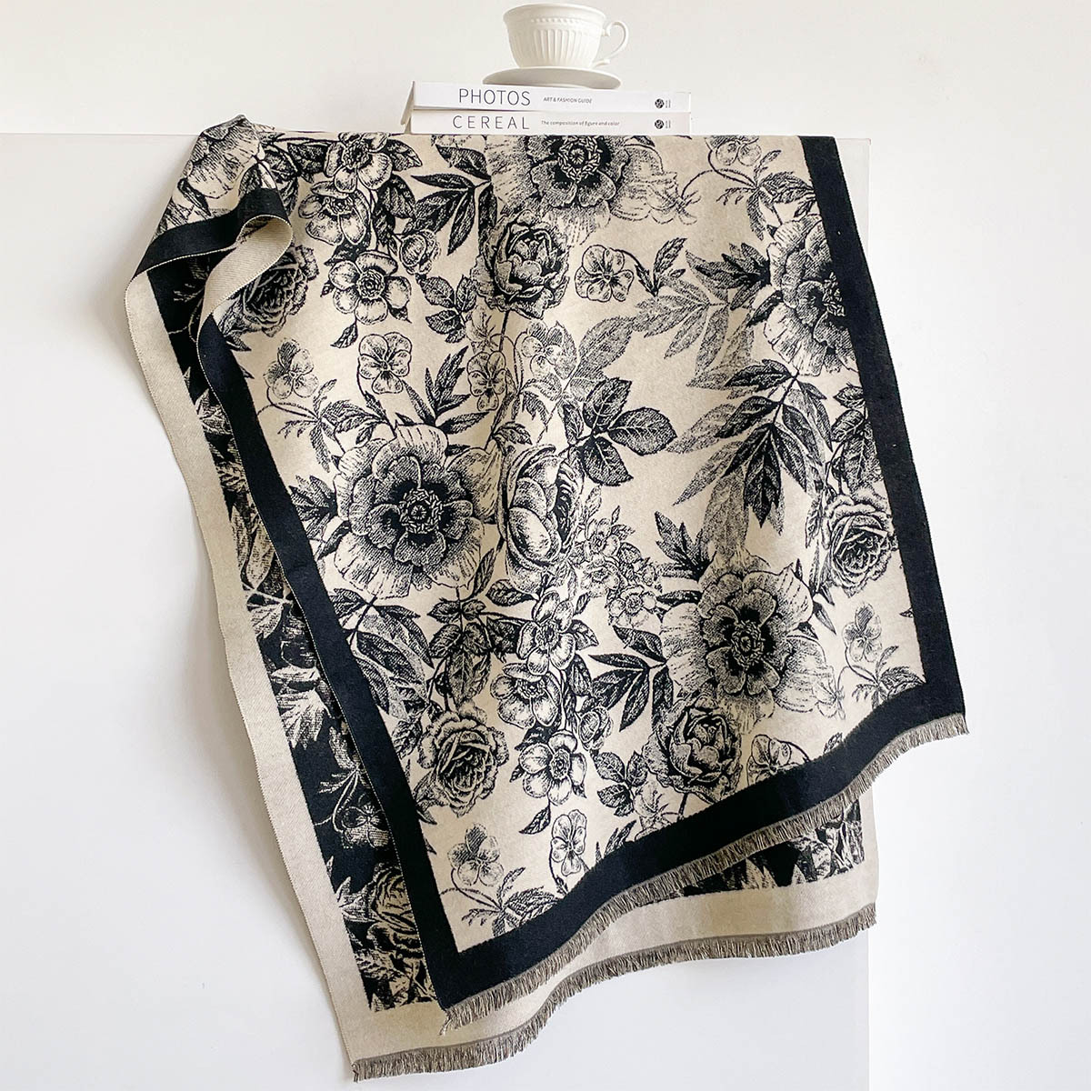 Cachecol de Imitação de Cashme - Pashmina Wrap Large avaliação e preço